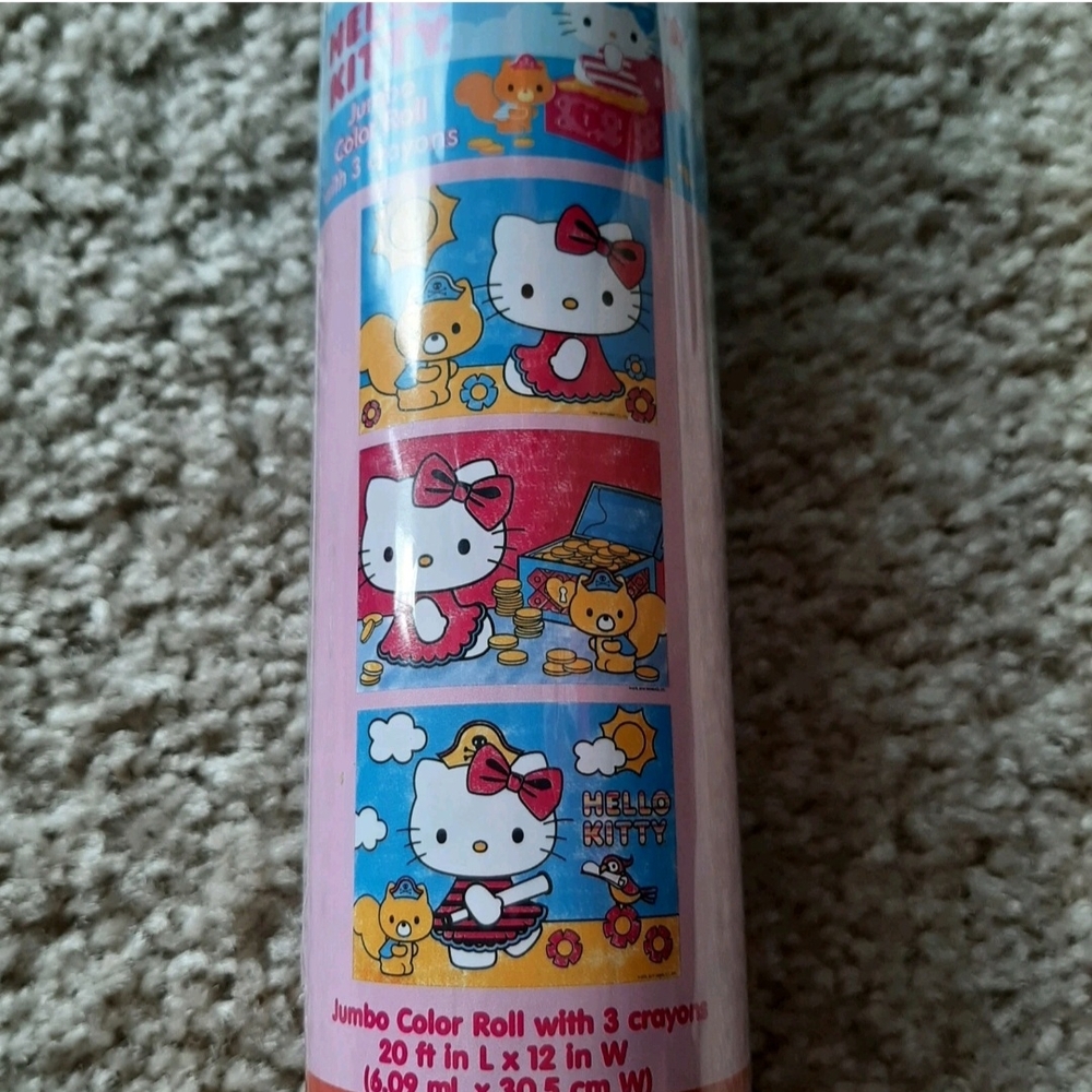 Hello Kitty Jumbo Color Roll